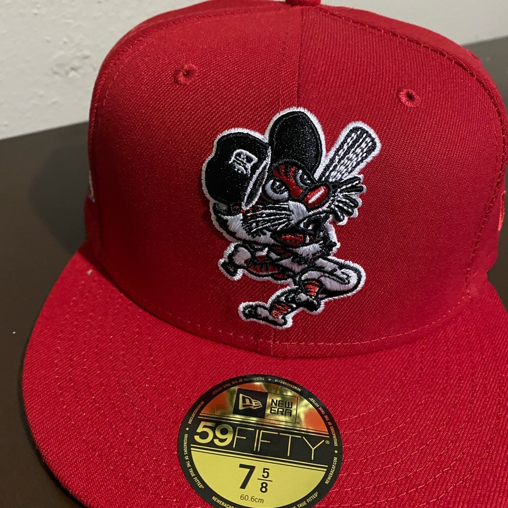 NEW ERA DETROIT TIGERS STADIUM PATCH GLACIER BLUE EDITION 59FIFTY FITTED CAP
